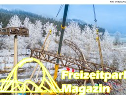 Aufbau des Themenbereichs „Sonnenbucht“ in FANTASIA (Januar 2025)